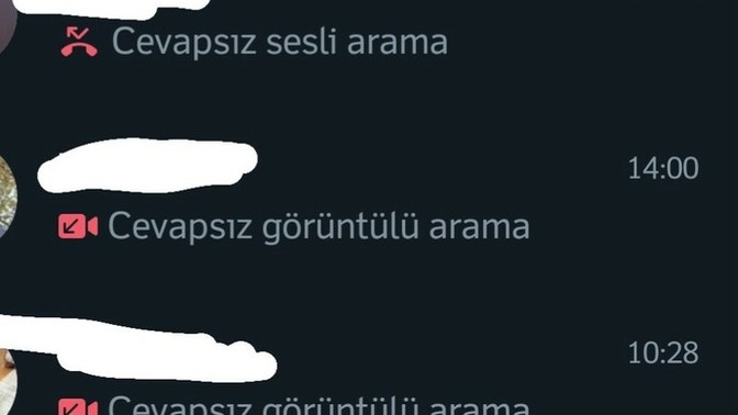 Sizi arayan herkes ulaşabilir mi?