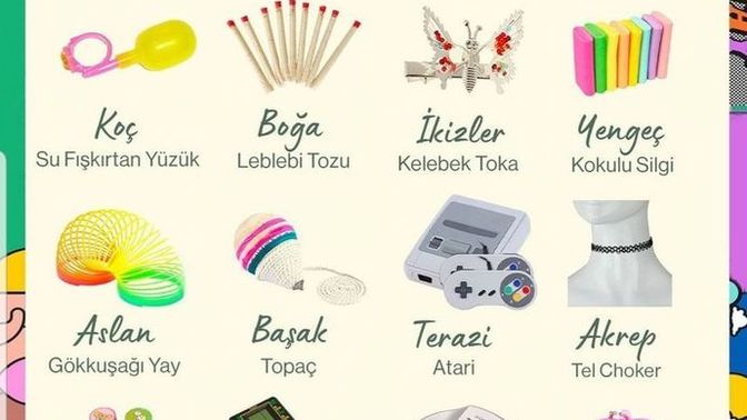 Burcuna göre hangi 90'lar objesisin?