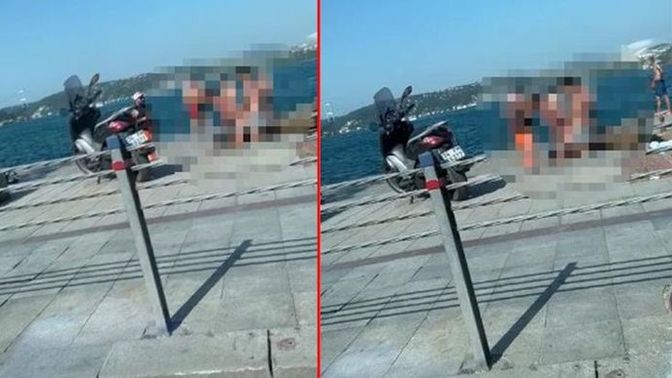 Bebek sahilinde açık alanda cinsel ilişkiye ve denize çıplak giriyorlar! Yorumunuz nedir?