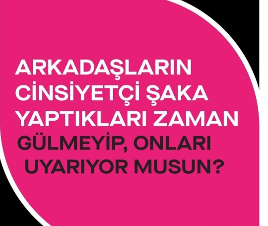 Cinsiyetçi şakalara güler misin yoksa uyarır mısın?