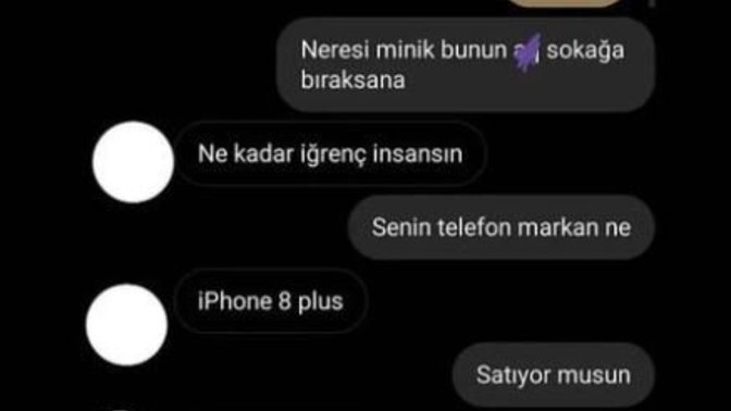 Bu kız neden görüldü attı şimdi?