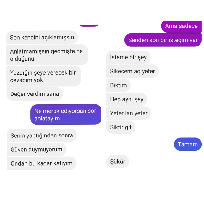 Lütfen okuyun 🙏 Neden böyle davranıyor olabilir? Fotoğraflı?