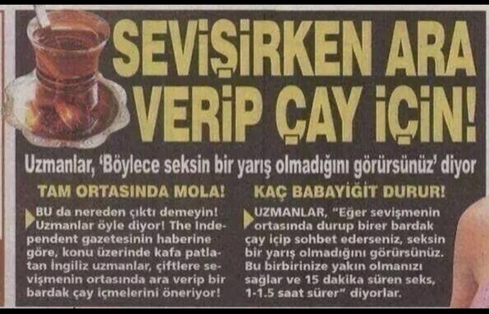Çay severler ne düşünürler bu konu hakkında?