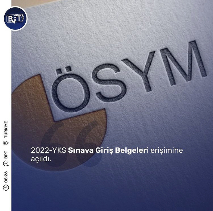 YKS sınavına giriş yerleri açıklandı, size neresi çıktı?