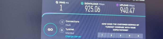 Ülkemizde internet hızı o kadar çeşitliki kimi dünya standartlarının üstünde alıyor kimi de 12 lerde hız alıyor sizin hızınız kaç?