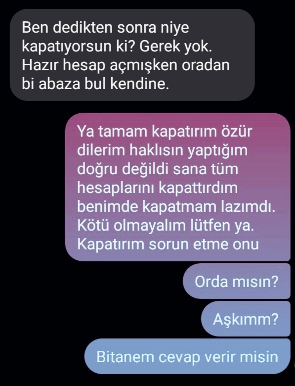 KizlarSoruyor kullandığım için sevgilim benimle kavga etti, kötü sözler söyledi! Sizce kim hatalı?