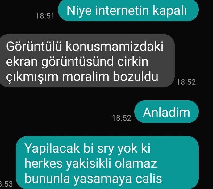 Kırıcı mı konuşmuşum?