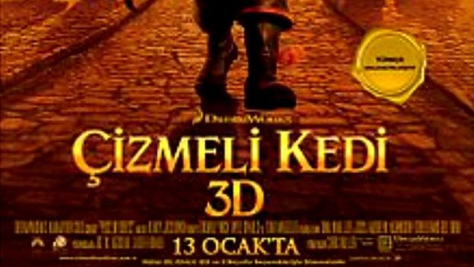Çizmeli Kedi Animasyon Filmini İzlediniz Mi?