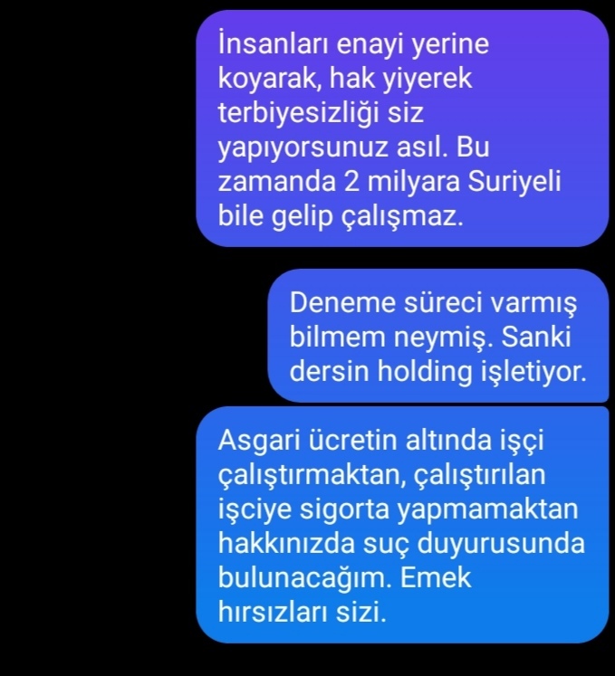 Aylık 2.000 TL maaş teklif eden işverene ağzının payını verdim! Bu fırsatçıların sonu ne zaman gelecek?