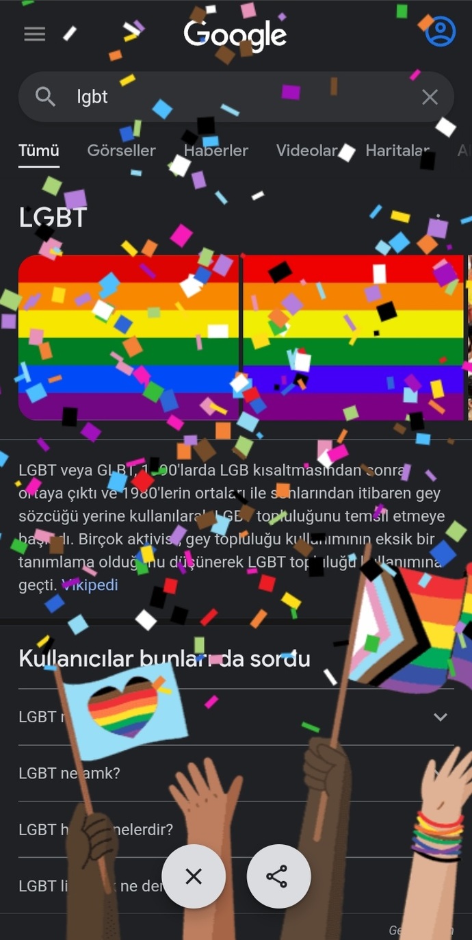 LGBT gurur ayınız kutlu olsun kankslarrrr. Eşcinseller/translar hakkında ne düşünüyorsunuz?