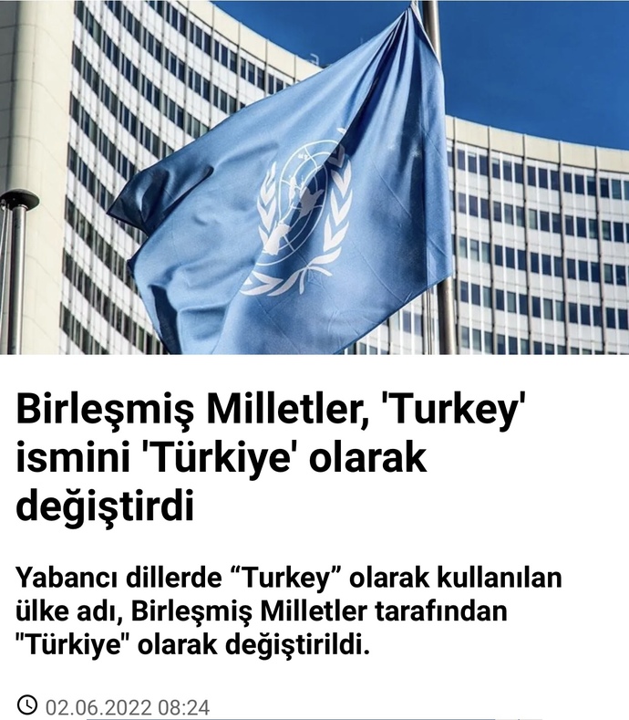 Turkey adı değişti, Türkiye oldu! Ne düşünüyorsunuz?