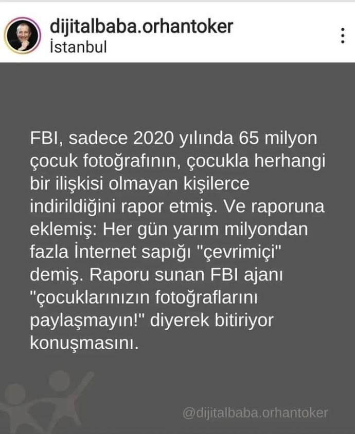 Çocuğunuzun fotoğraflarını sosyal medyada paylaşır mısınız?