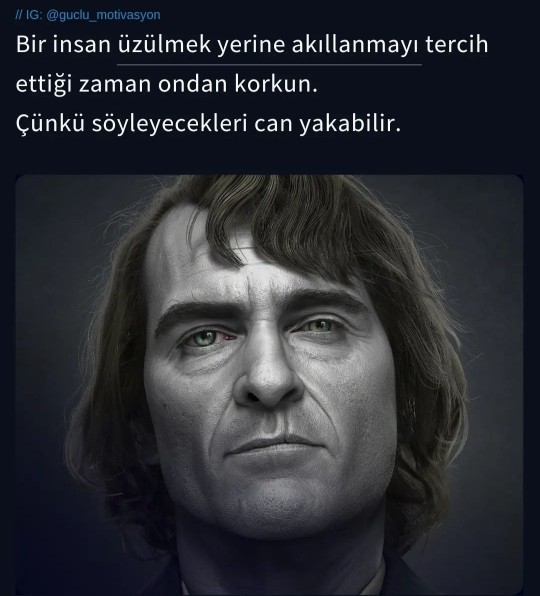 İnsanlar sizden ne zaman korkmalı?