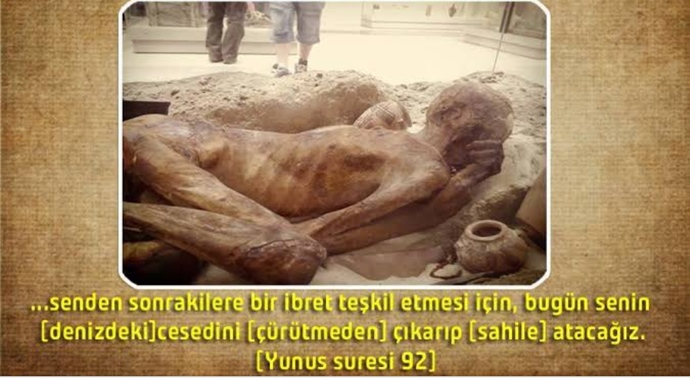 Firavunun cesedinin sergilendiği müzeye gittiniz mi?