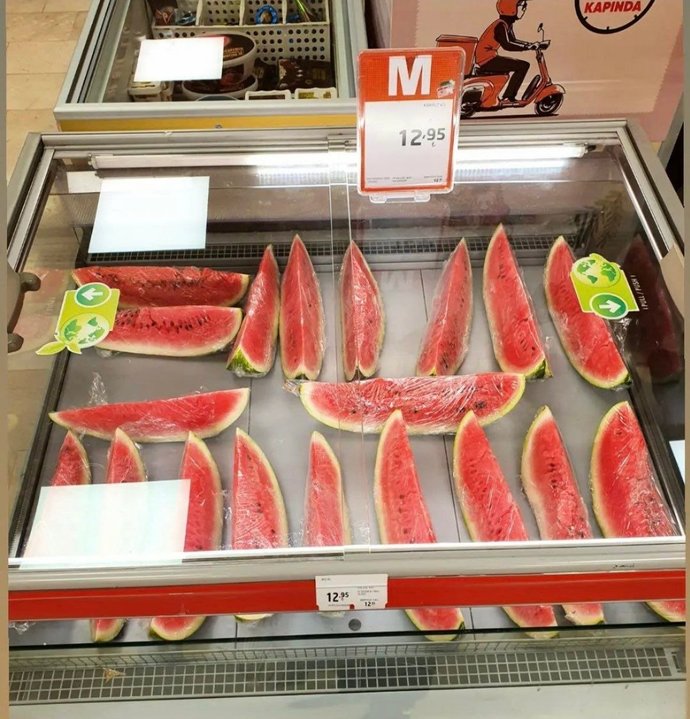 Marketlerde dilim karpuz, fırınlarda yarım ekmek satma dönemi başladı. Güzel ülkemiz nereye gidiyor böyle?