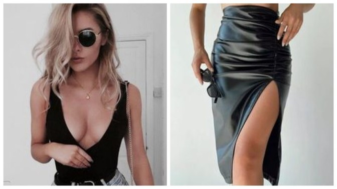 Sizce yırtmaçlı elbiseler mi göğüs dekolteli elbiseler mi?