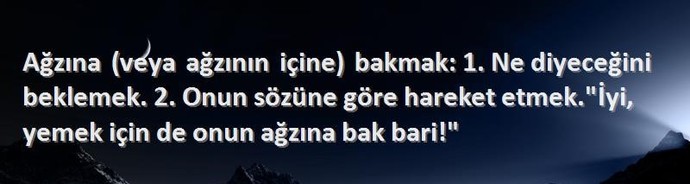 En çok kullandığınız ve sevdiğiniz deyimler hangileri?