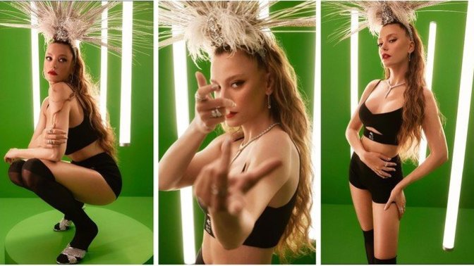 Serenay Sarıkaya'nın Instagram'da paylaştığı son fotoğraflarda tarzını nasıl buldunuz?