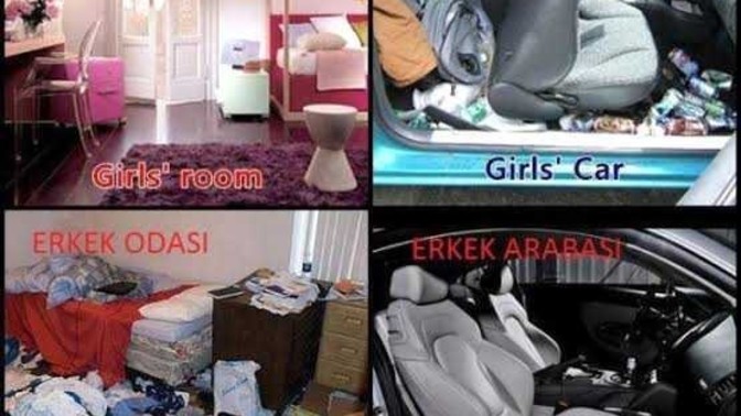 Eviniz mi daha derli toplu arabanız mı? Nerede daha derli toplusunuz?