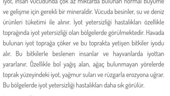 Yeterince iyot tüketiyor musunuz?