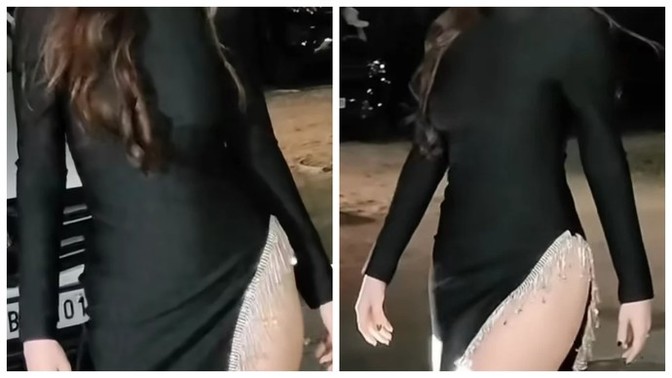 Sizce de fazla iddialı bir elbise değil mi?