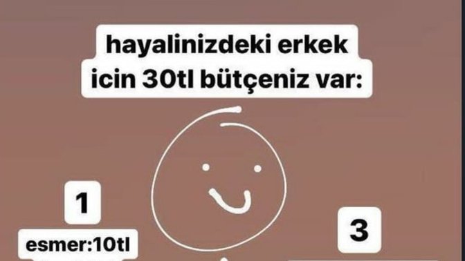 Hayalinizdeki erkek için paranız yetiyor mu kızlar :) ?