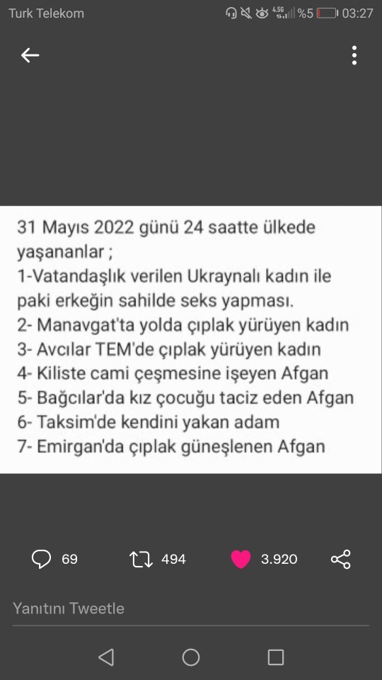Son günlerde yaşanan felaketler hakkında ne düşünüyorsunuz?