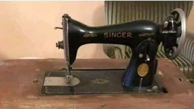 Bu dikiş makinesinden evinizde var mıydı?