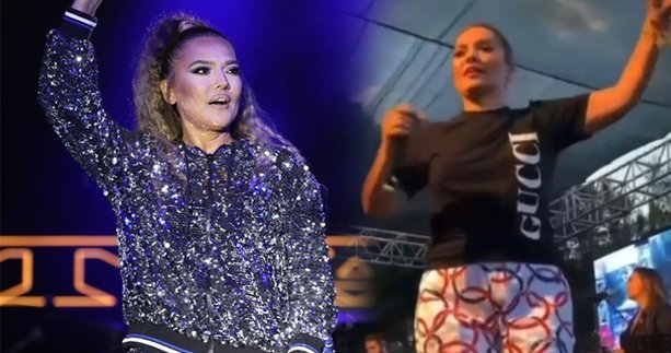 Demet Akalın sahneye pijamayla çıktı, gündem olmak için mi yapıyor?