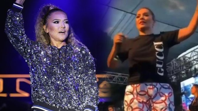 Demet Akalın sahneye pijamayla çıktı, gündem olmak için mi yapıyor?