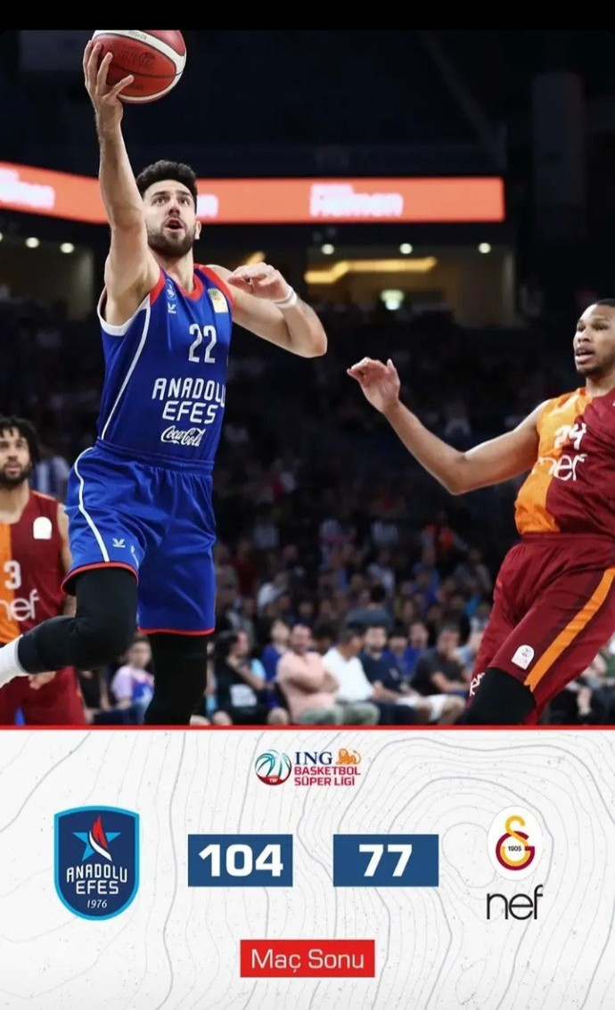Anadolu Efes finalde Fenerbahçe Beko ile eşleşti , ne düşünüyorsunuz?