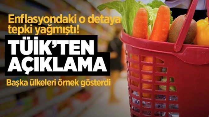 TÜİK tartışmalara neden olan madde sepetinin kaldırılmasına ilişkin açıklaması size tatmin edici geldi mi?