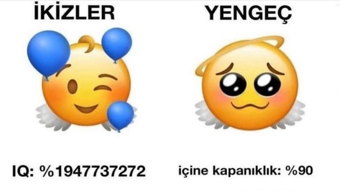 Burcuna göre yüzdelerin nedir 😃?