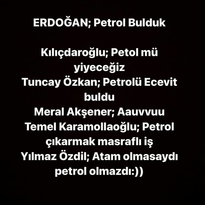 Oyunuzu hangi partiye/ittifaka vereceksiniz?