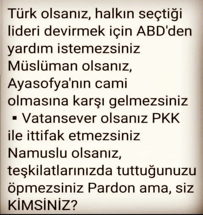 Oyunuzu hangi partiye/ittifaka vereceksiniz?