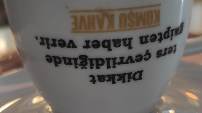 Kahve içtikten sonra fincanınızı ters çevirir misiniz🤔?