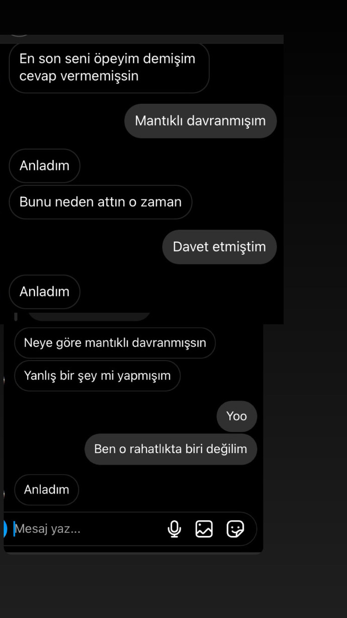 Konuştuğum erkeklerin gerçek yüzünü böyle ortaya çıkarmam mükemmel değil mi? (Resimli)?