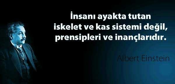 Prensipleriniz var mı?