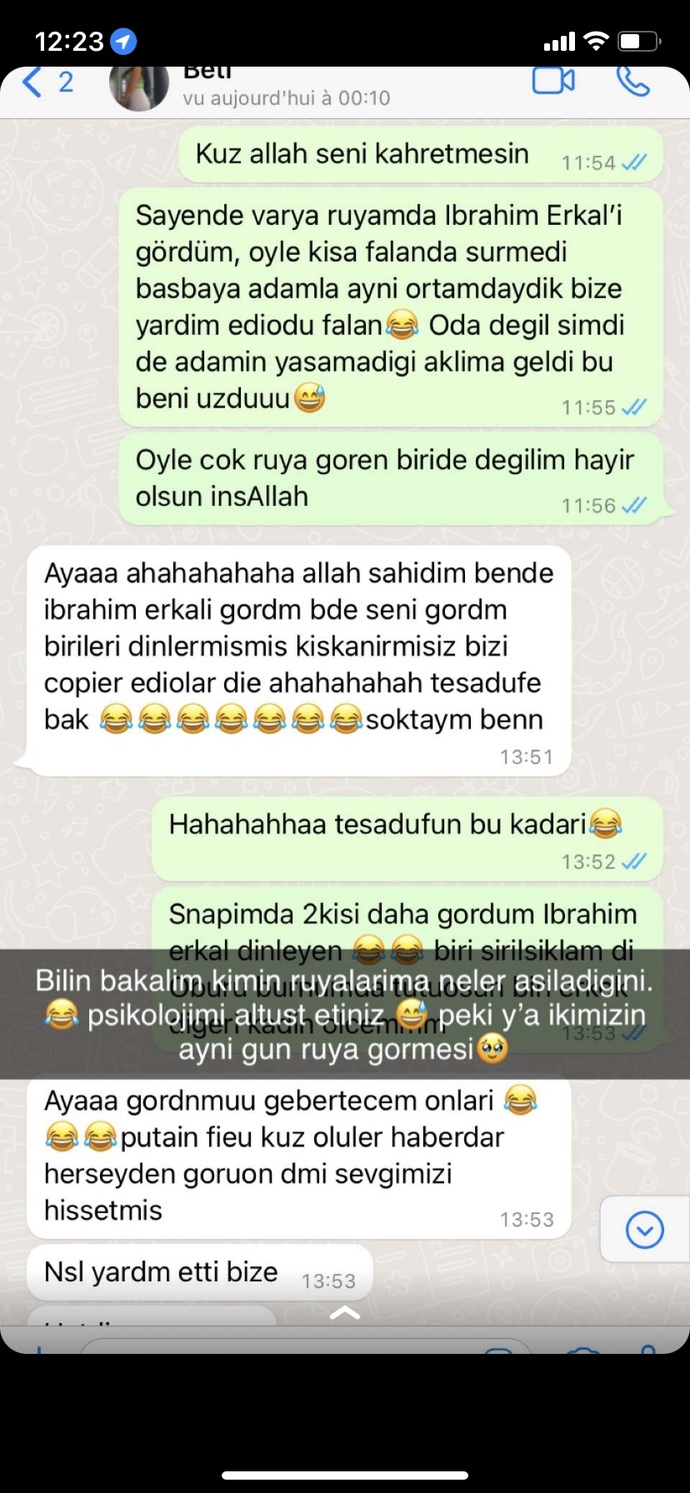 Sizin de rüyalarınızda sanatçı gördüğünüz oluyor mu?
