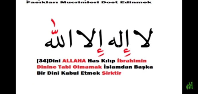 Gayrimüslim olmak şirkmiş..