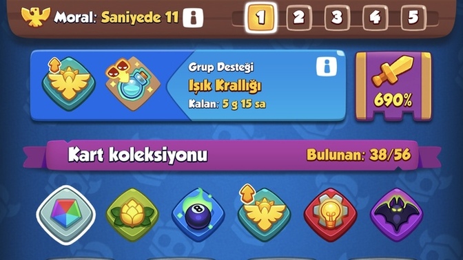Rush Royale'de tercih ettiğiniz ekip nedir?