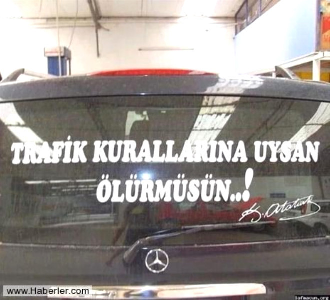 Araba arkası sözler atar mısınız?