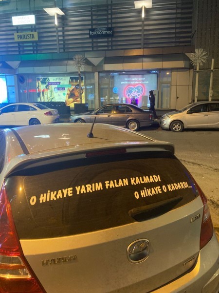 Araba arkası sözler atar mısınız?