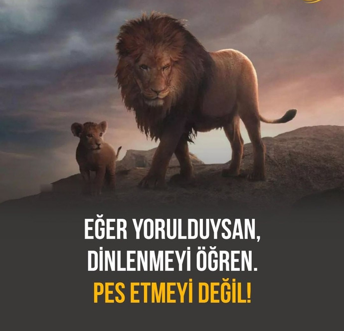 Siz yoruldunuz mu?