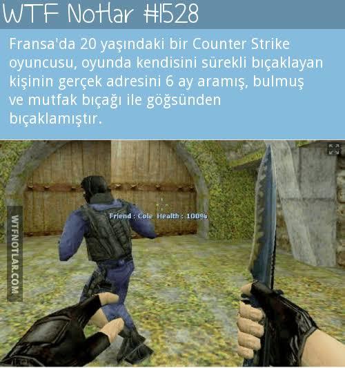 FPS oyunlarında bıçakla ölmek utanç verici midir?