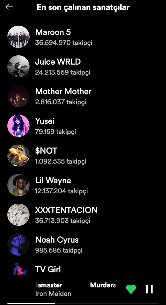 Müzik zevkimiz benzer mi?
