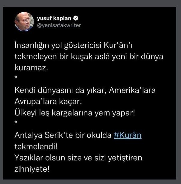 Kuran-ı Kerimi tekmeliyen çocuklar için ne düşünüyorsunuz bu zihniyet nereye gidiyor?
