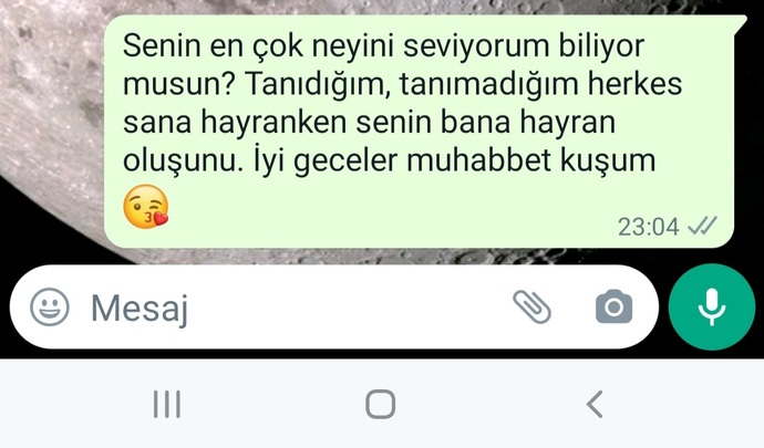 Uyumadan önce kime iyi geceler diyeceksiniz?