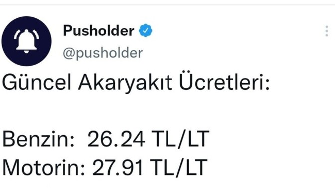 Akaryakıta bir kez daha zam geldi, benzin 26,24 TL oldu! Düşünceleriniz nelerdir?