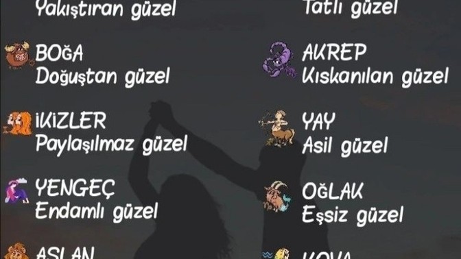 Burcuna göre nasıl güzelsin?
